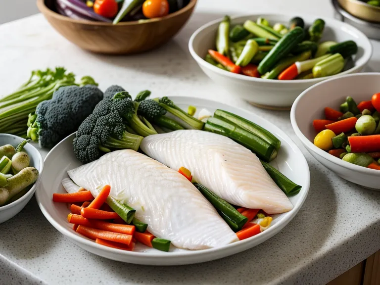 Boîtes de papillotes de poisson blanc prêtes pour le batch-cooking de la semaine